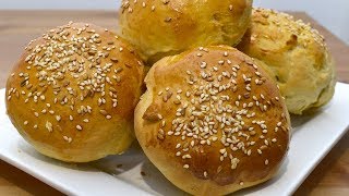 Hamburgerzsemle recept házilag