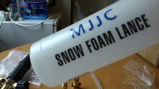 MJJC SNOW FOAM LANCE NILFISK UNBOXING AUGUST 2016!