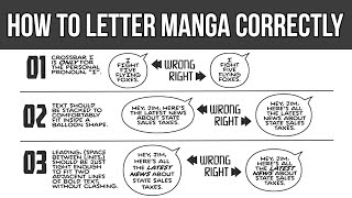 How To PROPERLY Letter Comics/Manga (+Best FONTS For Graphic Novels/Webtoons?)