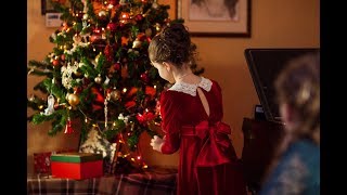 В ночном саду. Рождественская песня. Дети поют. Сhristmas song
