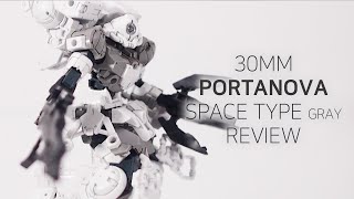30mm 1/144 포르타 노바 우주전사양 리뷰 10 Minute Missions Portanova Space Type Review ポルタノヴァ (宇宙仕様)