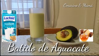 Batido de aguacate nutritivo y saludable♥️. ..