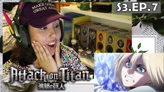 Shingeki no Kyojin (Attack on Titan) Season 3 Episode 7 - Live Reaction