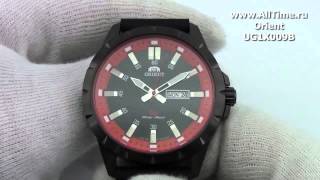 Обзор. Мужские японские наручные часы Orient UG1X009B