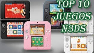 TOP 10 JUEGOS EXCLUSIVOS NINTENDO 3DS-2DS *2018*