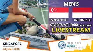 Singapore v Indonesia | 2018 Men’s Hockey Series Open Singapore | FULL MATCH LIVESTREAM