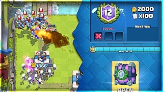 12 WIN Skarmy Deck!? - Clash Royale Molt