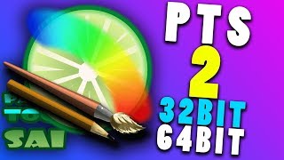 PAINT TOOL SAI 2 [32bit] [64bit]? БЕЗ ТРИАЛА КАК СКАЧАТЬ И УСТАНОВИТЬ?