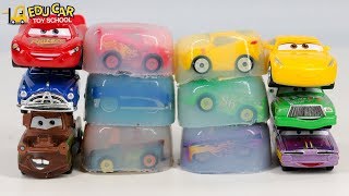 Learning Color Special Disney Pixar Cars Lightning McQueen Mack Truck Jelly make for kids car toys