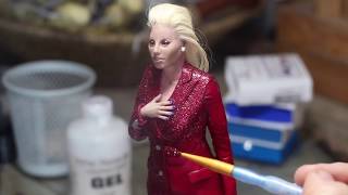 Sculpting Lady Gaga