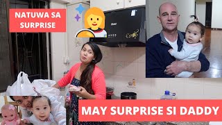 MAY SURPRISE SI DADDY?NATUWA SA SURPRISE❤️MOMMY JULIET❤️#MACAUVLOG#FAMILYVLOG#MOMMYJULIET#MUKBANG