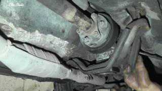 Замена подушки коробки Ford Sierra