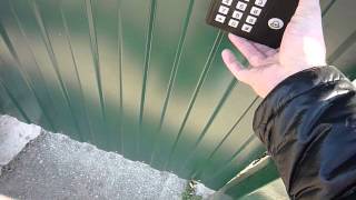 Кодовая RFID  панель для калитки с электромагнитным замком. Часть 2