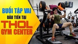 Live stream Duy Nguyễn đẩy vai 120kg tại THOL Gym Center Bình Tân