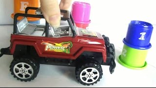 Играем вместе с машинками. Игрушечные машинки. Видео для детей