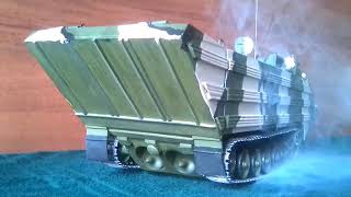 RC модель плавающего вездехода ПТС-М в масштабе 1:24