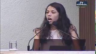 Estudante de 16 anos defende legitimidade de ocupações e humilha deputados