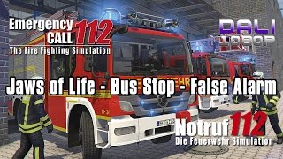 Emergency Call 112 - Notruf 112 'Jaws of Life - Bus Stop - False Alarm' PC Gameplay