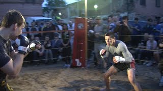 РЕГБИСТ в тяжелом бою с Бойцом ММА !!!!
