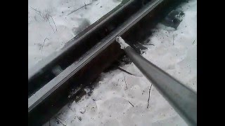 Очистка стрелочного перевода от первого лица.