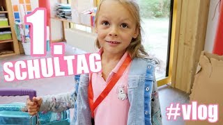 erster Schultag & wir kommen fast zu spät! #typischwir