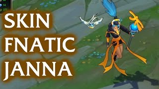 Skin Fnatic Janna, League of Legends