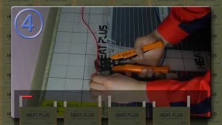 Heat Plus плёнка  монтаж Хит Плюс пленочный  тёплый пол Корея видео инструкция по установке