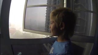Очень сильная гроза за окном - не видно ничего!