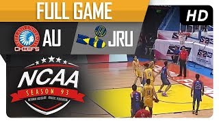 JRU vs. AU | NCAA 93 | Full Game | 1st Quarter | September 7, 2017