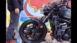 Thay lốp siêu xịn cho xe Kawasaki Vulcan 650s tại  MOTO TẤN PHÁT