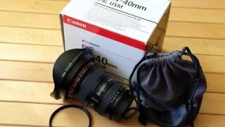 Canon EF 17-40mm f/4L USM цена 400$ купить на Фотобарахолка Сумы