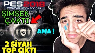 ŞİMŞEK ÇAKTI 2 SİYAH GELDİ ! +90 OYUNCU AMA KONAMI ! PES 18 MOBİLE