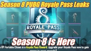PUBG Mobile Season 8 Leaks Out || Season 8 Release Date Leaks Rewards