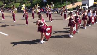 Calexico Mighty Bulldog Marching Band at the 2019 Mt. Carmel Tournament of Bands