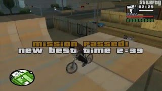 GTA San Andreas - BMX Challenge