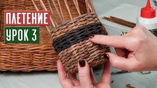 ПЛЕТЕНИЕ ⚡ УРОК №3: изучаем основные узоры / Садовый гид