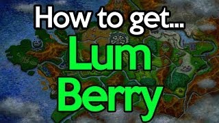 Where to find Lum Berry - Pokemon X and Y