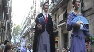 Mercè 2009: Gegants de la Vila de Gràcia