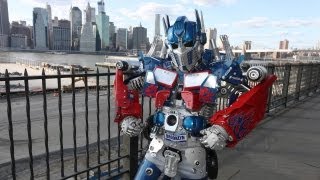 New York's Real Life Transformer Robot