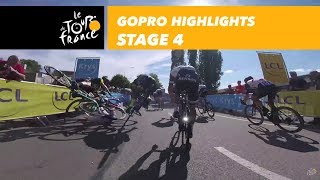 GoPro Highlights - Stage 4 - Tour de France 2017
