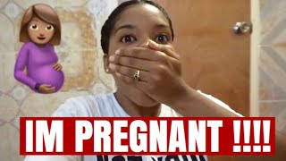 FINDING OUT IM PREGNANT | Live Pregnancy Test ! ?