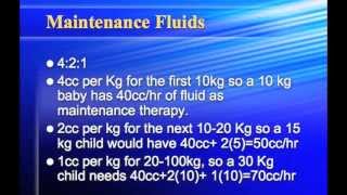 Pediatric Dehydration: General Approach