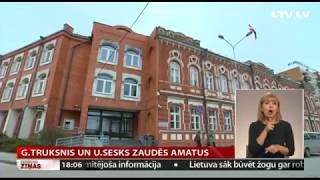 G.Truksnis un U.Sesks zaudēs amatus