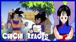 ChiChi Reacts: If Goku and Vegeta Were Black Part 5