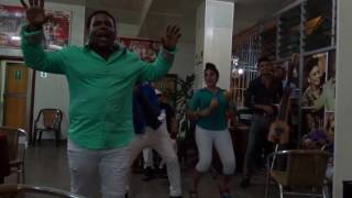 Sofia Cafe, Havana, Cuba.  Changui band- Son del Guaso