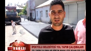 İPEKYOLU BELEDİYESİ YOL YAPIM ÇALIŞMALARI