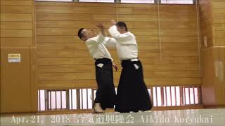 合気道興隆会 2018年4月21日 (横面打ち)