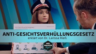 Anti-Gesichtsverhüllungsgesetz erklärt von Dr. Larissa Rieß  | NEO MAGAZIN ROYALE mit Jan Böhmermann