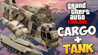 GTA ONLINE - CARGOBOB И ТАНК!!! (УГАР) #137
