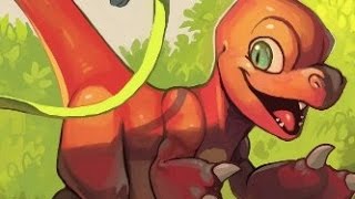 Pokemon Scene Painting p 1/3 - Charmeleon [GIMP]